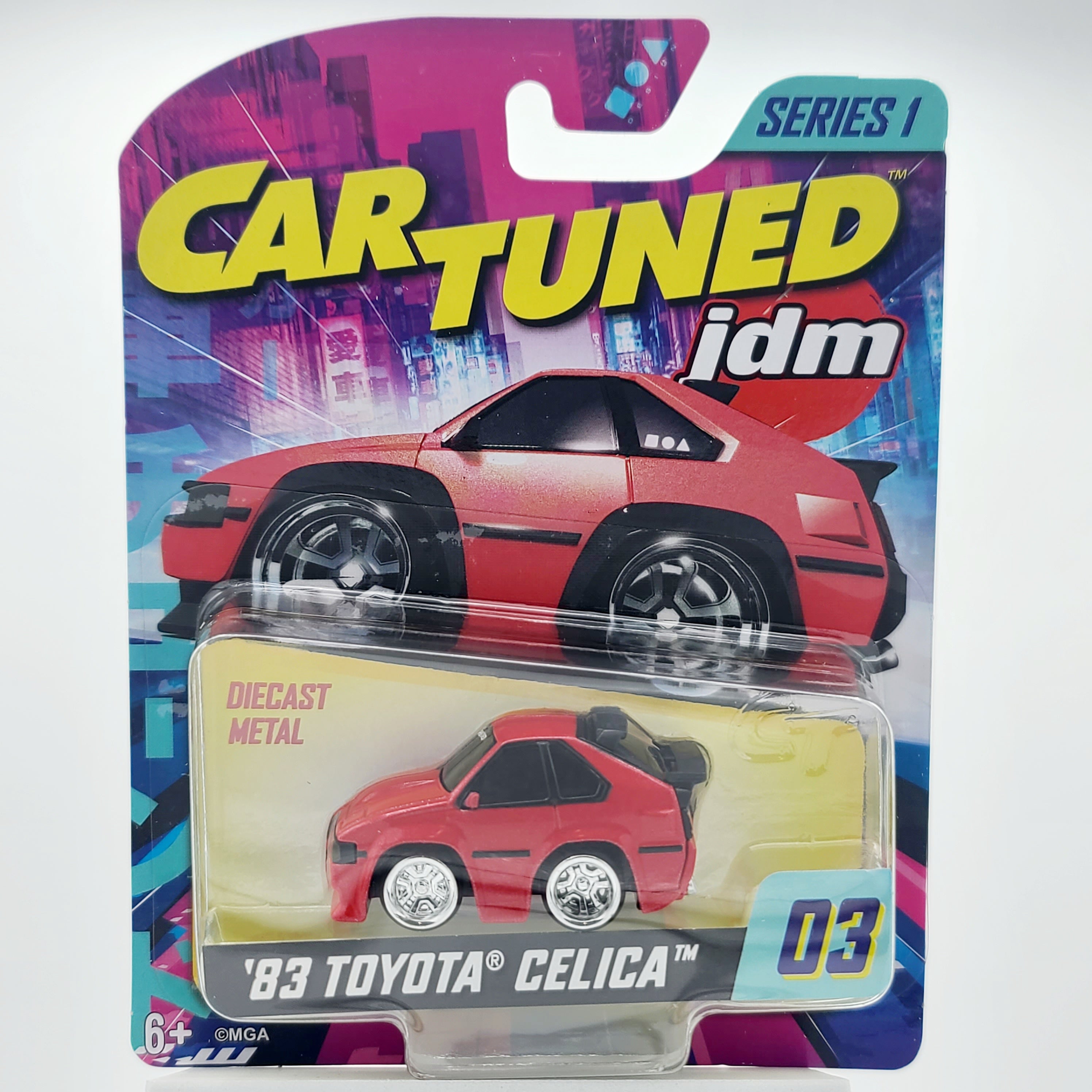 MGA Car Tuned '83 Toyota Celica #03 (2025 JDM Series 1)